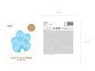 Picture of LATEX BALLOONS HAPPY BIRTHDAY BABY BLUE 12 INCH - 6 PACK